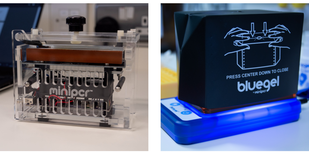 miniPCR machines for barcoding the Broads